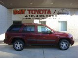 2005 Majestic Red Metallic Chevrolet TrailBlazer LS 4x4 #35483254