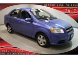 2005 Bright Blue Metallic Chevrolet Aveo LT Hatchback #35483269