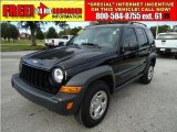 2007 Black Clearcoat Jeep Liberty Sport #35513311