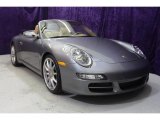 2006 Seal Grey Metallic Porsche 911 Carrera S Cabriolet #35533695