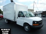 2010 Summit White Chevrolet Express Cutaway 3500 Commercial Moving Van #35551073