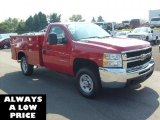 2010 Victory Red Chevrolet Silverado 2500HD Regular Cab Chassis #35551077