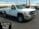 2011 Summit White Chevrolet Silverado 2500HD Regular Cab 4x4 #35551083