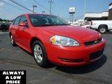 2010 Victory Red Chevrolet Impala LS #35551508