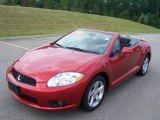 2009 Rave Red Pearl Mitsubishi Eclipse Spyder GS #3483770