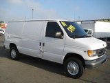 2001 Oxford White Ford E Series Van E250 Cargo #35551664