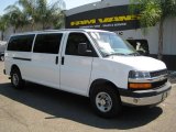 2007 Summit White Chevrolet Express LS 3500 Extended Passenger Van #35551692