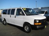 2007 Summit White Chevrolet Express LS 1500 Passenger Van #35551695