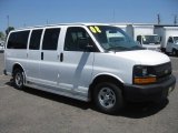 2008 Summit White Chevrolet Express LS 1500 Passenger Van #35551696