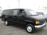 Black Ford E Series Van in 2004