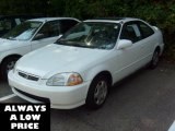 1998 Taffeta White Honda Civic EX Coupe #35551287