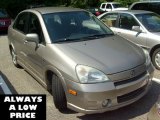 Cool Beige Metallic Suzuki Aerio in 2004