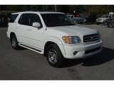 2004 Natural White Toyota Sequoia Limited 4x4 #35552760
