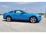 2010 Grabber Blue Ford Mustang GT Premium Coupe #35551799