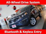2011 Twilight Blue Kia Sportage LX AWD #35552140