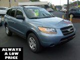 2009 Silver Blue Hyundai Santa Fe GLS 4WD #35551342