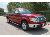 2010 Red Candy Metallic Ford F150 Lariat SuperCrew #35551814