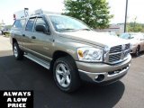2008 Light Khaki Metallic Dodge Ram 1500 Big Horn Edition Quad Cab 4x4 #35551404
