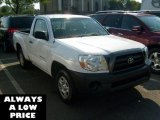 2007 Super White Toyota Tacoma Regular Cab #35551435