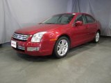 2007 Redfire Metallic Ford Fusion SEL #35552403