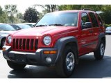 2003 Flame Red Jeep Liberty Sport 4x4 #35552902