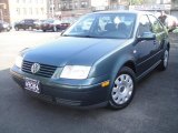 2003 Alaska Green Metallic Volkswagen Jetta GL Sedan #35552954