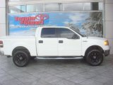 2005 Oxford White Ford F150 Lariat SuperCrew 4x4 #35552995