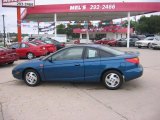 2002 Blue Saturn S Series SC2 Coupe #35670337