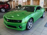 2011 Synergy Green Metallic Chevrolet Camaro SS/RS Coupe #35719859
