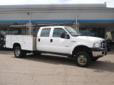 2006 Oxford White Ford F350 Super Duty XLT Crew Cab 4x4 Chassis #35719313