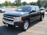 2007 Black Chevrolet Silverado 1500 LT Crew Cab #35719886