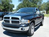 2005 Black Dodge Ram 1500 SLT Quad Cab 4x4 #35719336