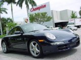 2007 Midnight Blue Metallic Porsche 911 Carrera 4 Coupe #351996