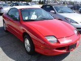1998 Bright Red Pontiac Sunfire SE Convertible #35719629