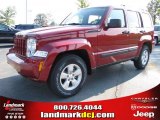 2011 Deep Cherry Red Crystal Pearl Jeep Liberty Sport #35719376