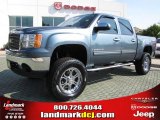 2008 Stealth Gray Metallic GMC Sierra 1500 SLE Crew Cab 4x4 #35719383