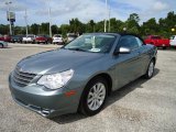 2010 Silver Steel Metallic Chrysler Sebring Touring Convertible #35719928