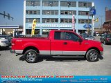 2008 Bright Red Ford F150 XLT SuperCab 4x4 #35719387
