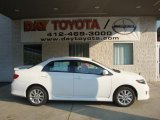 2010 Super White Toyota Corolla S #35719193