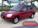 2009 Volcanic Red Kia Sportage LX V6 4x4 #35719963