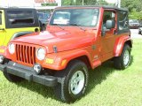 2005 Flame Red Jeep Wrangler X 4x4 #35720011