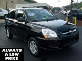 2010 Black Cherry Kia Sportage LX V6 4x4 #35788191