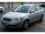 2009 Platinum Silver Hyundai Accent GLS 4 Door #35789294