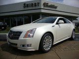 2011 White Diamond Tricoat Cadillac CTS 4 AWD Coupe #35788602