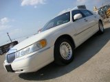 1999 Performance White Lincoln Town Car Executive #35788268