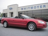 2006 Inferno Red Crystal Pearl Chrysler Sebring Touring Convertible #35789320