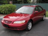 2002 Firepepper Red Pearl Honda Accord SE Sedan #35788621