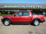 2007 Red Fire Ford Explorer Sport Trac XLT 4x4 #35789042