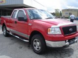 2005 Bright Red Ford F150 XLT SuperCab 4x4 #35789137