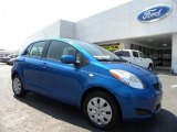 2009 Blazing Blue Pearl Toyota Yaris 5 Door Liftback #35788791